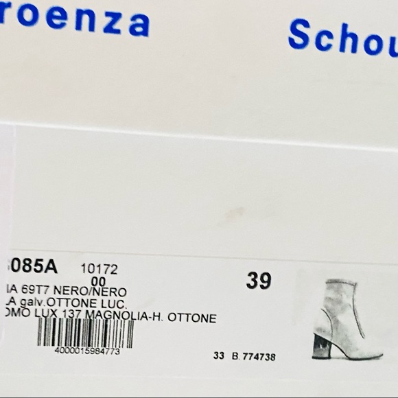 NWT: PROENZA SCHOULER | Off White Cream 60MM White Calf Leather Ankle Boots - Picture 11 of 11
